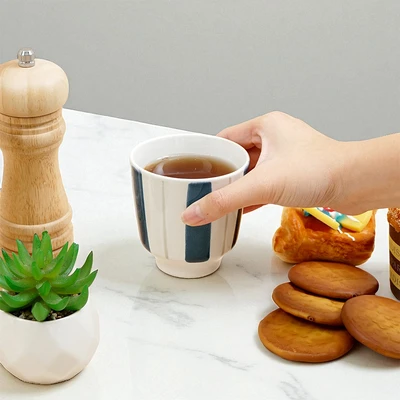 Gambar Appetite Hoshi Mug Ocha Stoneware 200 ml Set 4 pcs - Mix