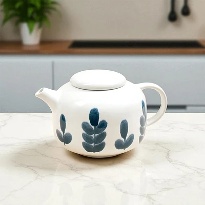Gambar Appetite Hikari Teko Teh & Cangkir Stoneware Dengan Nampan 500 ml Set 4 Pcs - Mix