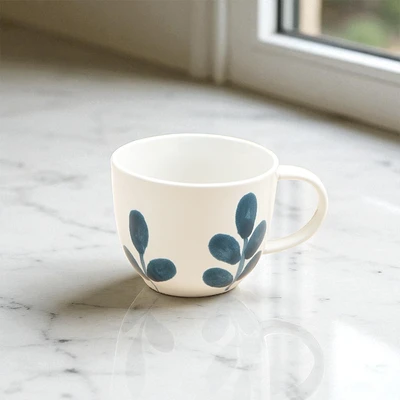 Gambar Appetite Hikari Teko Teh & Cangkir Stoneware Dengan Nampan 500 ml Set 4 Pcs - Mix