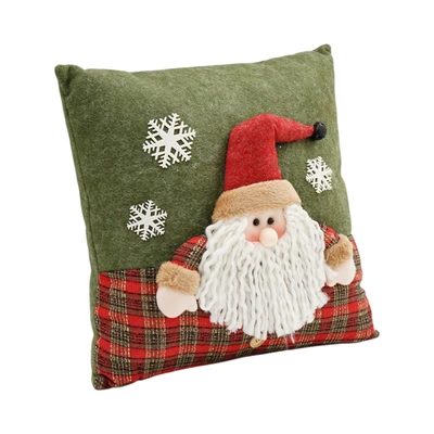 Gambar Noelle 41 cm Bantal Sofa Natal Christmas Santa - Mix