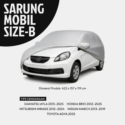Gambar Otto Klasse Cover Mobil Tipe Sedan-B 5 Layer Lightweight - Abu-Abu