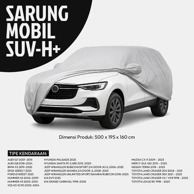 Gambar Otto Klasse Cover Mobil Tipe Suv-H+ 5 Layer Lightweight - Abu-Abu