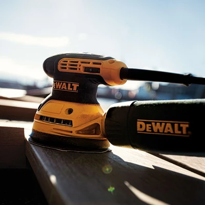 Gambar Dewalt Mesin Amplas Orbital DWE6423-B1 - Kuning/Hitam