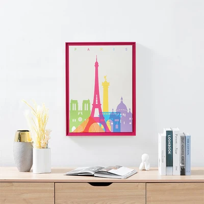 Gambar Informa Hiasan Dinding Kanvas Print Paris 45x60 cm - Mix
