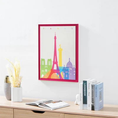 Gambar Informa Hiasan Dinding Kanvas Print Paris 45x60 cm - Mix