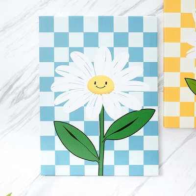 Gambar Informa Hiasan Dinding Kanvas Print Flower 30x40 cm Set 3 Pcs V6 - Mix