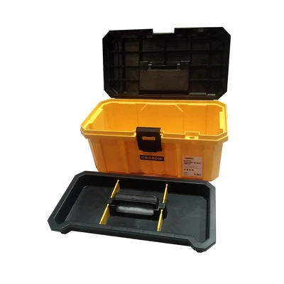 Gambar Krisbow Kotak Perkakas Plastik 40x21x20 cm - Kuning
