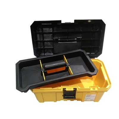 Gambar Krisbow Kotak Perkakas Plastik 40x21x20 cm - Kuning