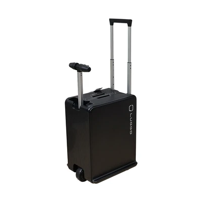 Gambar Luggo Smart Electric Koper PC TSA Lock 20 Inch - Hitam