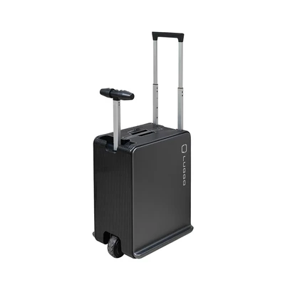 Gambar Luggo Smart Electric Koper PC TSA Lock 20 Inch - Abu-Abu