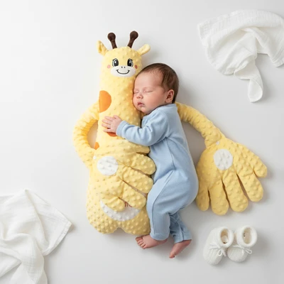 Gambar Kindla Bantal Shooting Bayi Giraffe - Kuning
