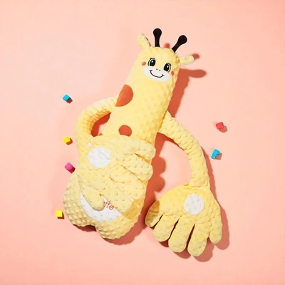 Gambar Kindla Bantal Shooting Bayi Giraffe - Kuning