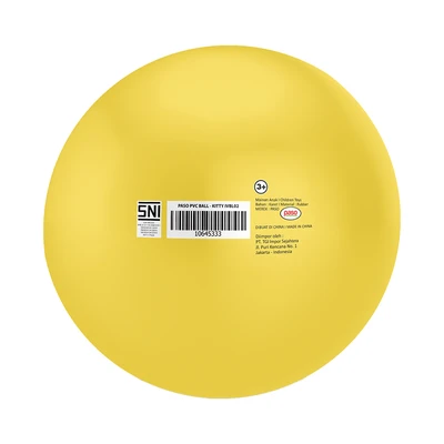 Gambar Paso Bola Pvc Kitty - Kuning