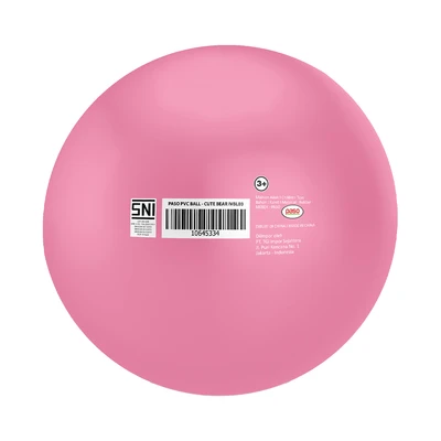 Gambar Paso Bola Pvc Cute Bear - Pink
