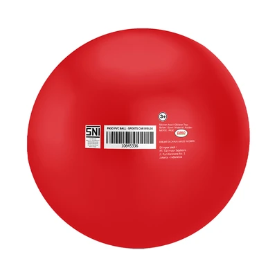 Gambar Paso Bola Pvc Sports Car - Merah