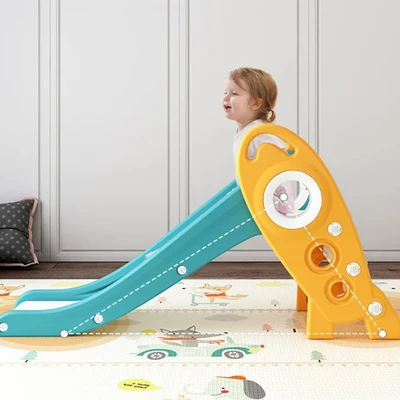 Gambar Paso Perosotan Anak Rocket - Kuning/biru