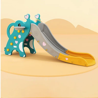 Gambar Paso Perosotan Anak Elephant - Hijau