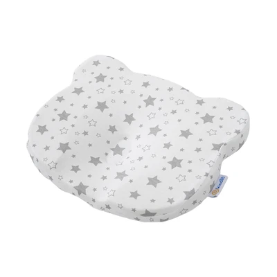 Gambar Kindla Bantal Bayi Anti Flat Head Bear - Putih