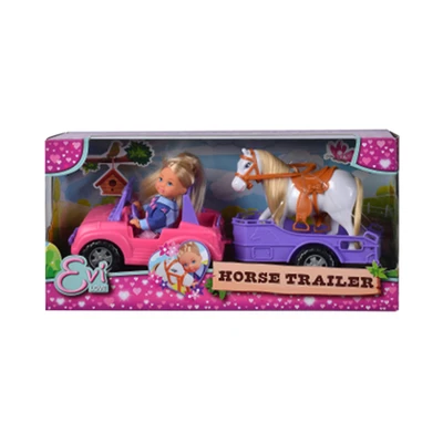 Gambar Simba Toys Set Boneka Evi Love Horse Trailer - Mix