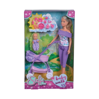 Gambar Simba Toys Set Boneka Steffi Love Baby Walk Random