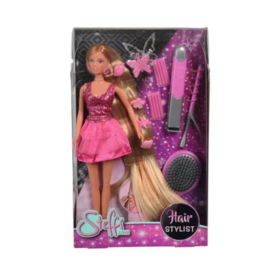 Gambar Simba Toys Set Boneka Steffi Love Hair Stylist - Pink