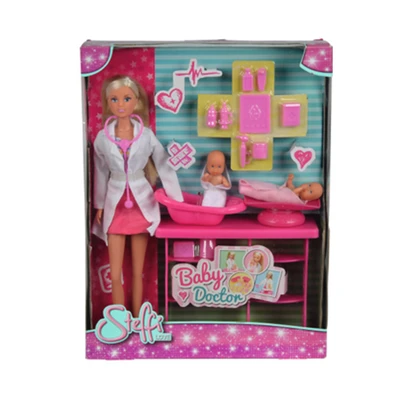 Gambar Simba Toys Set Boneka Steffi Love Baby Doctor - Pink