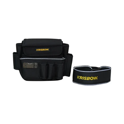 Gambar Krisbow Pouch Perkakas 2 Kompartemen - Hitam