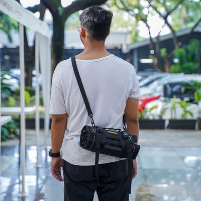 Gambar Krisbow Tas Perkakas Roll 6 Kompartemen LRROB1 - Hitam