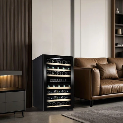 Gambar Klaz Wine Cooler 45 Botol - Hitam