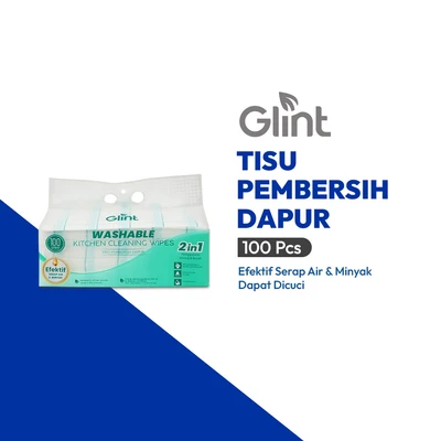 Gambar Glint Tisu Pembersih Dapur Set 100 pcs - Putih
