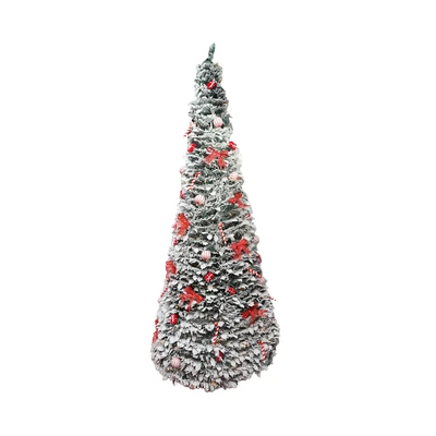 Gambar Noelle 225 cm Pohon Natal Christmas Prelit Pop Up Frosty - Mix