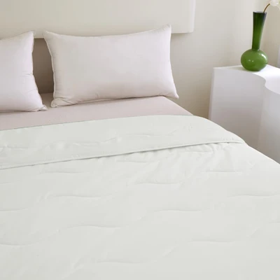 Gambar Selma 210x210 cm Bed Cover Microfiber - Putih