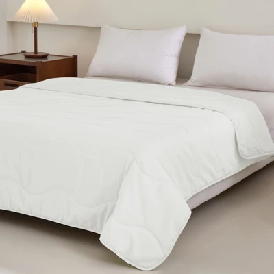 Gambar Selma 210x210 cm Bed Cover Microfiber - Putih