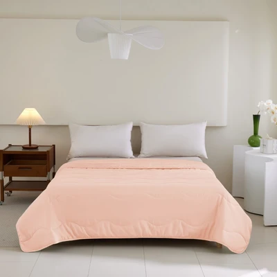 Gambar Selma 210x210 cm Bed Cover Microfiber - Peach
