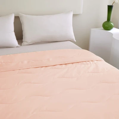 Gambar Selma 210x210 cm Bed Cover Microfiber - Peach