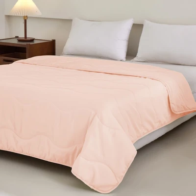 Gambar Selma 210x210 cm Bed Cover Microfiber - Peach