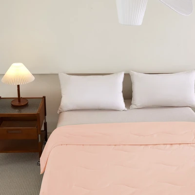 Gambar Selma 210x210 cm Bed Cover Microfiber - Peach