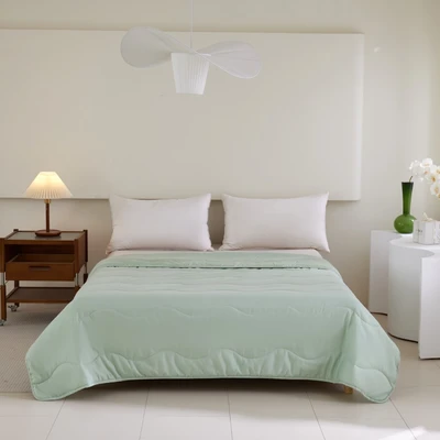 Gambar Selma 160x210 cm Bed Cover Microfiber - Hijau