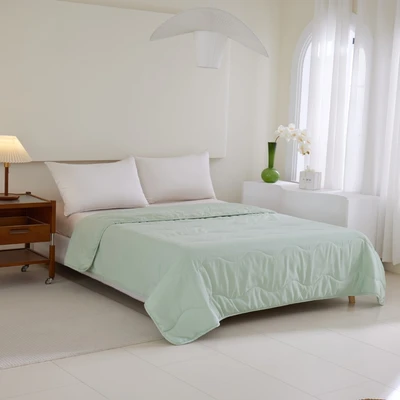 Gambar Selma 160x210 cm Bed Cover Microfiber - Hijau