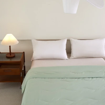 Gambar Selma 160x210 cm Bed Cover Microfiber - Hijau