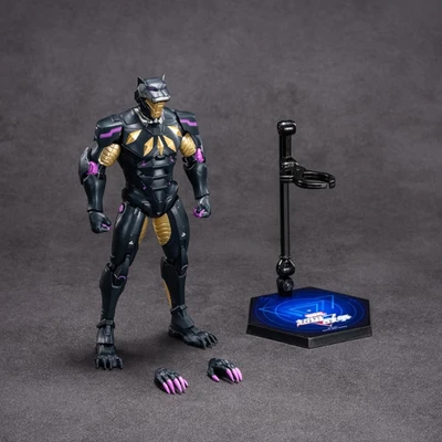 Gambar Top Gear ZD Marvel Super War Gamer Verse Action Figure Black Panther 18 cm - Hitam