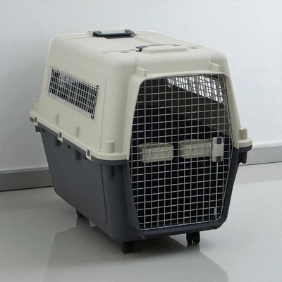 Gambar Cavea Iata Kandang Travel Portable Anjing & Kucing 97x68x82 cm - Abu-Abu