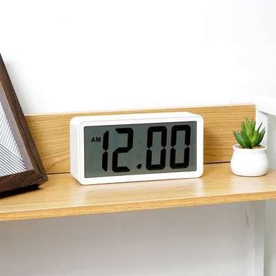 Gambar Forhom Ebisu Jam Meja LCD Digital - Putih