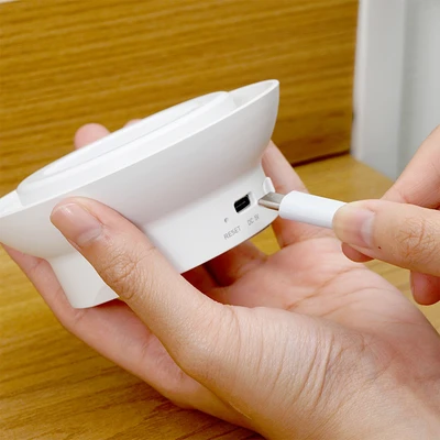 Gambar Forhom Jam Digital Sensor Night Light - Putih