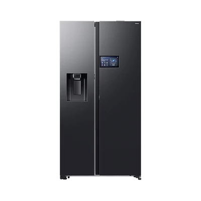 Gambar Samsung Bespoke AI Kulkas 2 Pintu Side By Side 641 Liter RS90F65DNFSE - Hitam