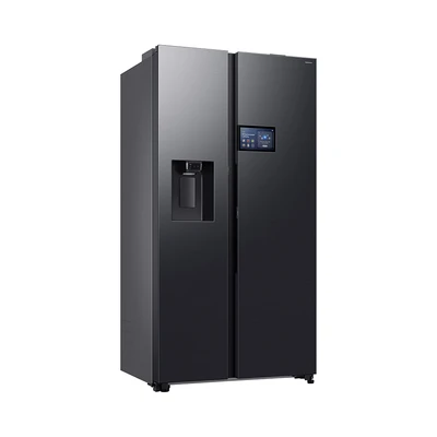 Gambar Samsung Bespoke AI Kulkas 2 Pintu Side By Side 641 Liter RS90F65DNFSE - Hitam