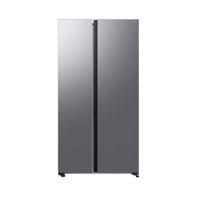 Gambar Samsung Bespoke AI Kulkas 2 Pintu Side By Side 660 Liter RS70F65KNFSE - Hitam