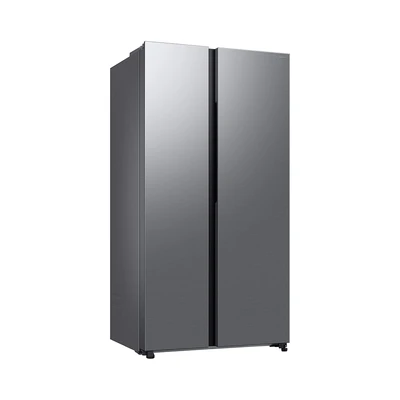 Gambar Samsung Bespoke AI Kulkas 2 Pintu Side By Side 660 Liter RS70F65KNFSE - Hitam