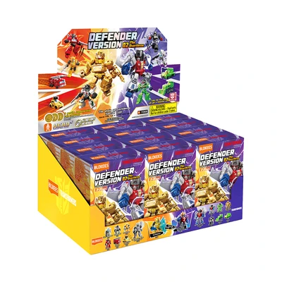 Gambar Blokees Transformers Defender Version 02 Action Figure The Over Throw Random