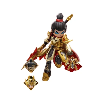 Gambar Blokees Action Figure Hero Infinity Yun Golden Divite 10 Cm - Gold